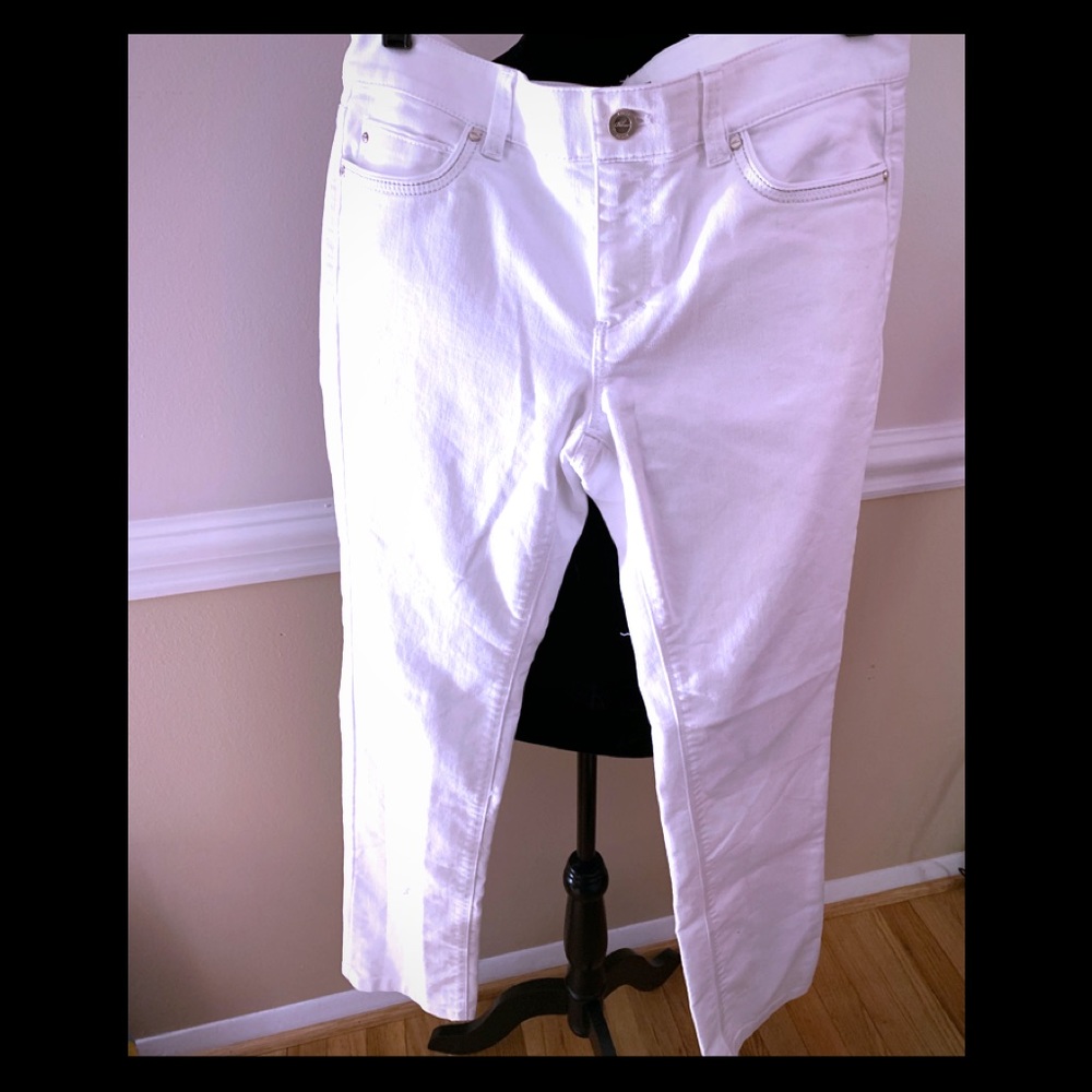 WHBM White jeans-size 4R